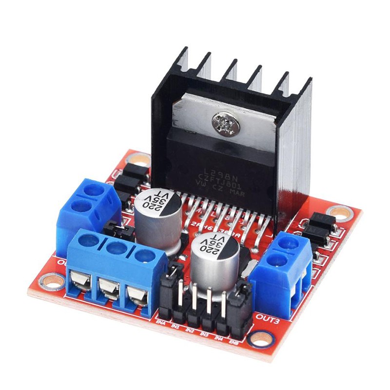 L298N Dual H Bridge DC Stepper Motor Drive Module Module cho Arduino Stepper Motor Robot ô tô thông minh