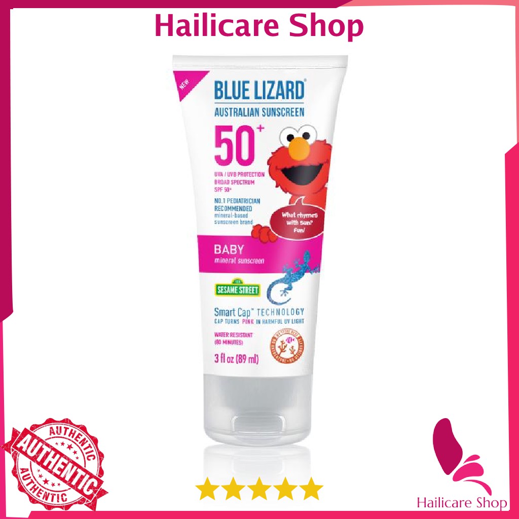 [Nhập Mỹ] Kem chống nắng Blue Lizard Australian Sunscreen Sensitive/ Baby SPF50