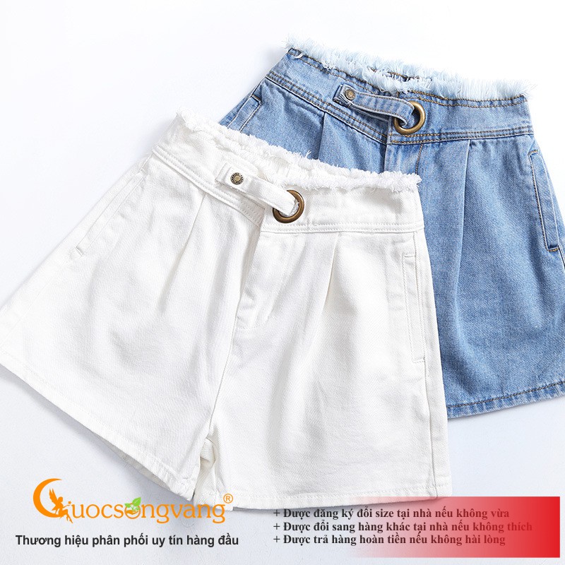 Quần đùi nữ quần short jean nữ GLQ089 Cuocsongvang