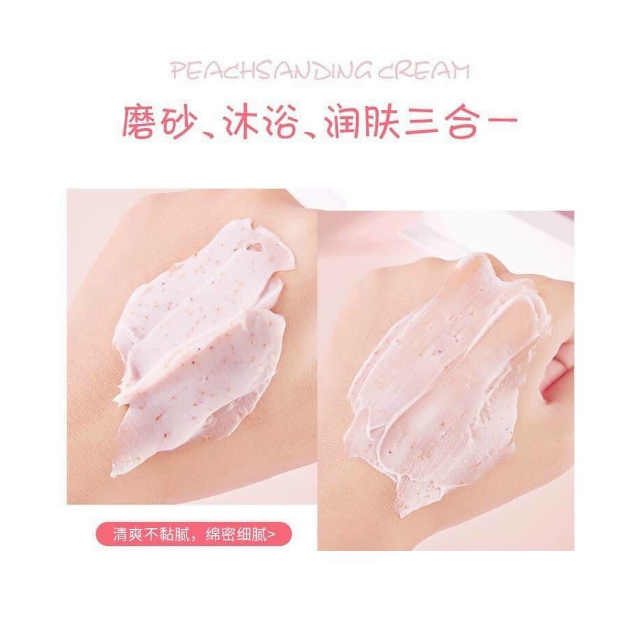 Kem cát tẩy tế bào chết toàn thân Hương Đào Peach Clear Body Scrub