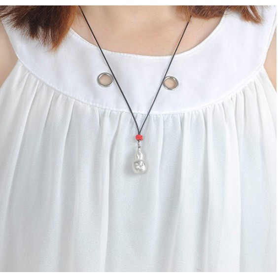 Mặt Dây Chuyền Hồ Lô Khắc Om Mani Padme Hum DC550