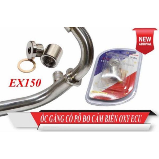 Ốc cảm biến oxy cho exciter 150