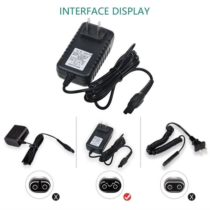 Bộ Sạc Máy Cạo Râu Philips HQ8505 AT790 AT810 5.4W 15V / 0.36A Chất Lượng Cao