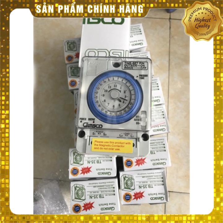 Timer 24H, Công tắc thời gian, Bộ hẹn giờ Camso TB-35N