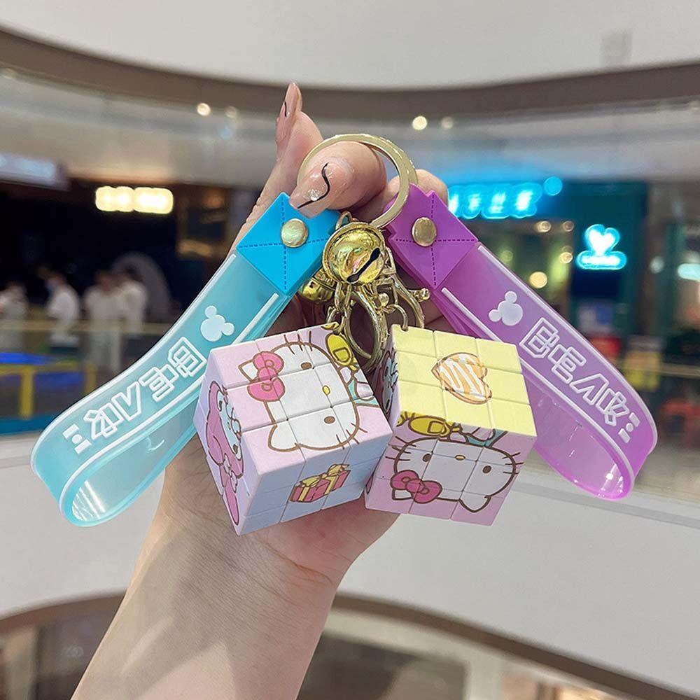 Móc Khóa Hình Mèo Hoạt Hình Kuromi Kitty Đáng Yêu