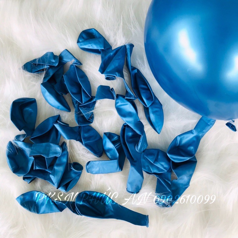 Set 10 bóng siêu nhũ 10inch trang trí tiệc HPBD party
