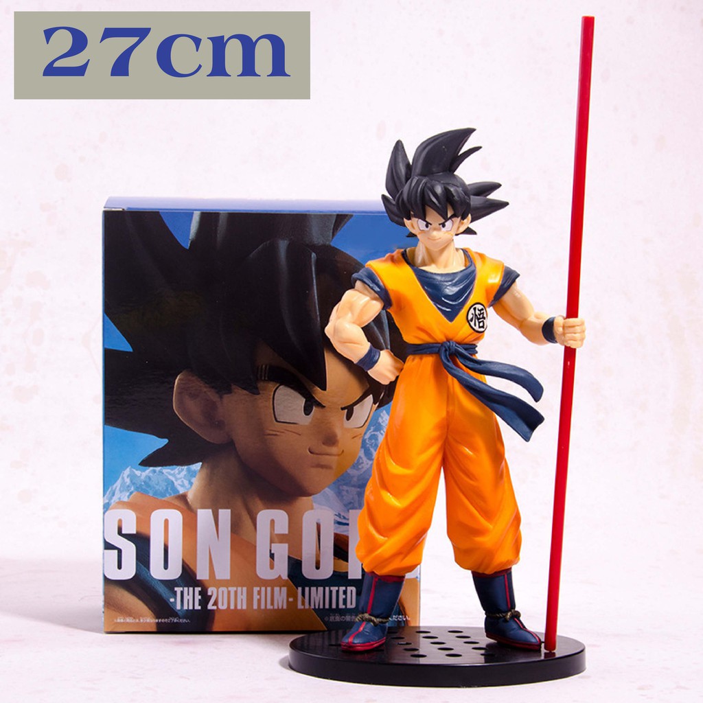 Mô hình Dragon Ball Figure SonGoku 27cm The 20th Film Limited