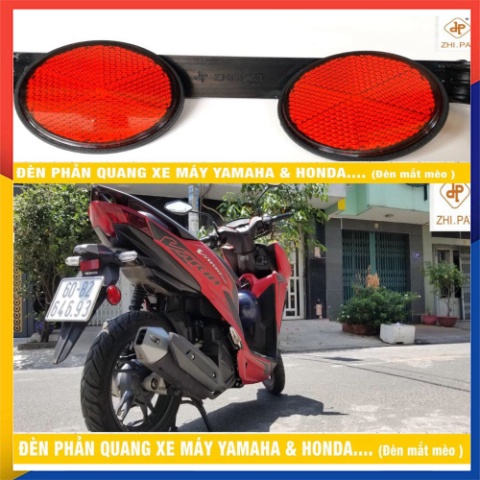 MẮT MÈO BẮT ĐUÔI BIỂN ZHIPAT CHÍNH HÃNG CHO XE HONDA, YAMAHA ( MỚI CÓ – GIÁ 1 CẶP)