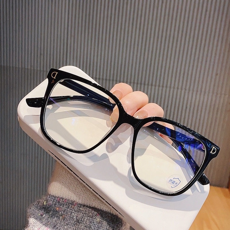 Mắt Kính Chống Bức Xạ / Ánh Sáng Xanh Thời Trang Hàn Quốc Cho Nam Và Nữ