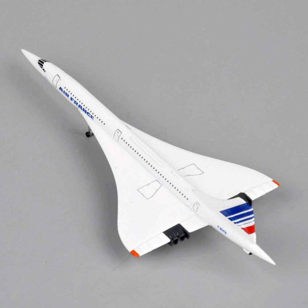 Đồ Chơi Máy Bay Pháp 1976-2003 USSELL Concorde 1/400