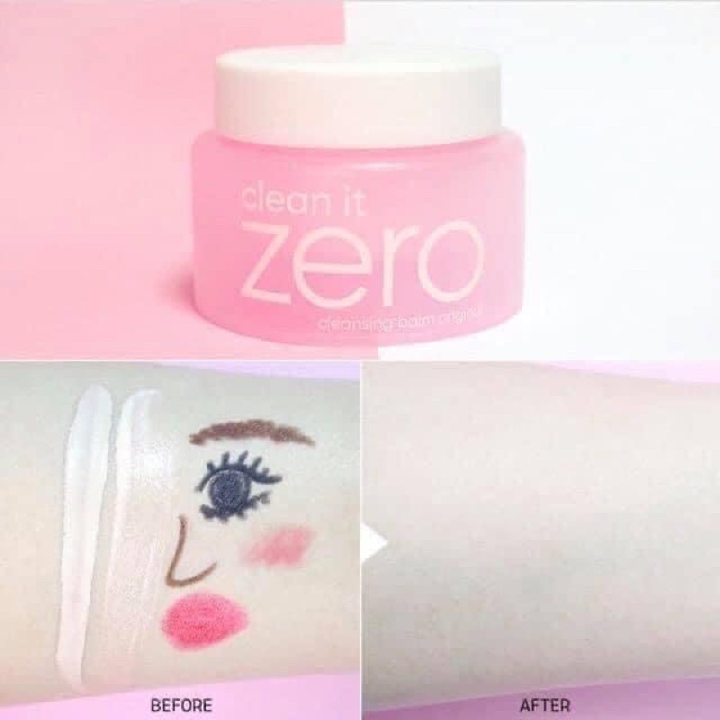 Sáp Tẩy Trang ZERO HỒNG Cleansing Balm Original - MINI SIZE 7ML