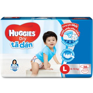 Tã dán huggies l38 dry jumbo