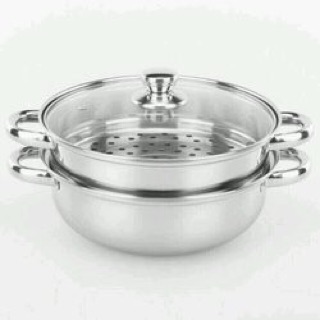 NỒI XỬNG HẤP INOX 2 TẦNG 28CM