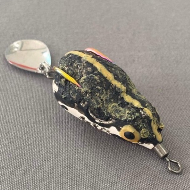 Nhái hơi PIHACA P6 mồi giả câu lure cá lóc giá rẻ có mồi nổi và lửng mini chính hãng