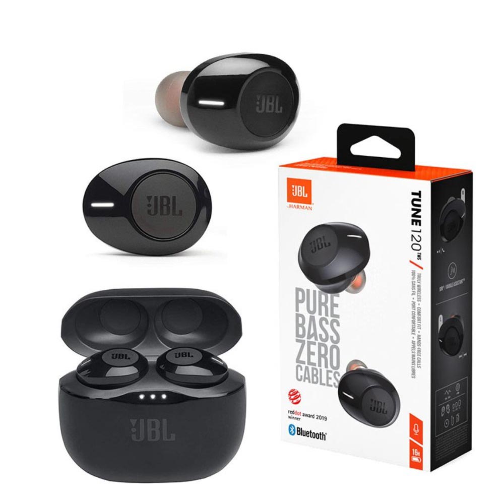 Tai nghe bluetooth JBL TWS T120 không dây thực tích hợp mi cờ rô có hộp sạc