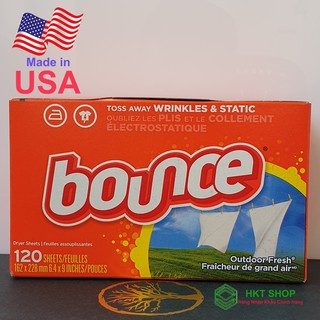 [USA] 18 hộp Giấy thơm quần áo Bounce 120 tờ - HKT Shop Hàng Nhập Khẩu