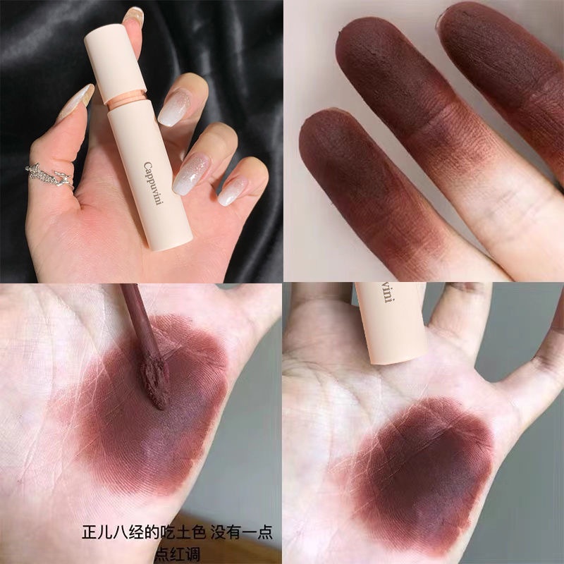 Son Lì Cappuvini Dưỡng Ẩm Chống Thấm Nước Lâu Trôi