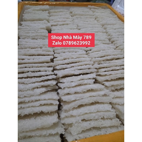 sỉ 10kg phôi cơm cháy chưa chiên (7x9) 520k