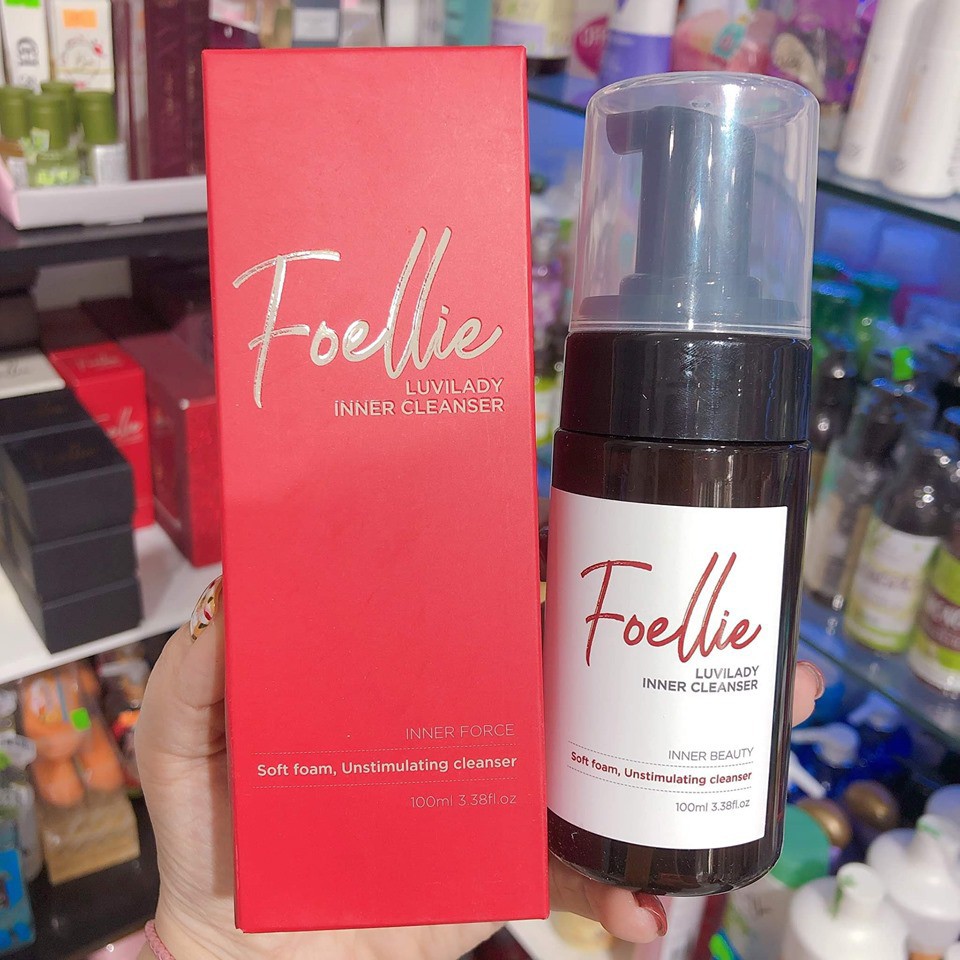 Dung dịch vệ sinh Foellie Hàn Quốc 100ml Zuka Beauty ngừa viêm nhiễm nấm ngứa vùng kín 100ml