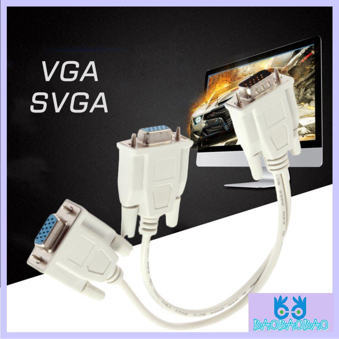 1 Dây Cáp Chia Cổng Vga Svga Thành 2 Cổng Màn Hình Lcd Tft Y | BigBuy360 - bigbuy360.vn