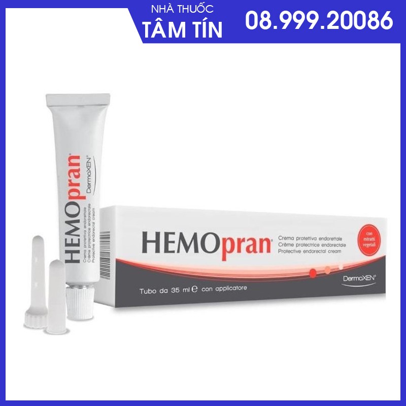 HEMOPRAN 35ML.KEM BẢO VỆ ĐỂ GIẢM KÍCH ỨNG KHU VỰC HẬU MÔN