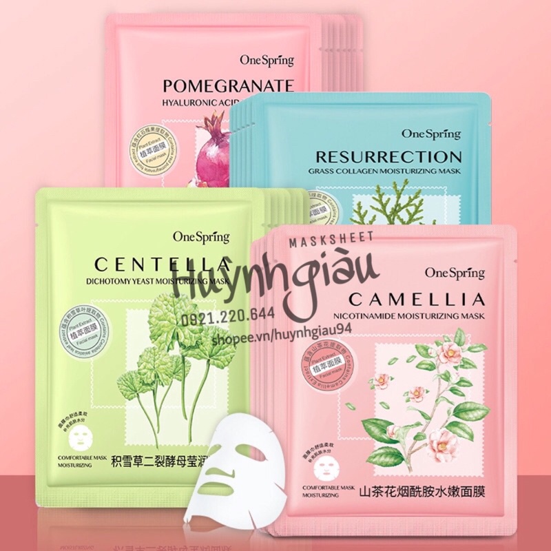 Mặt nạ dưỡng cho da chiết xuất thiên nhiên