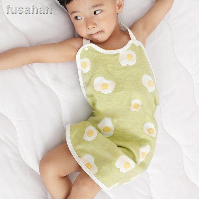 Yếm che bụng chất liệu cotton hở lưng cho bé