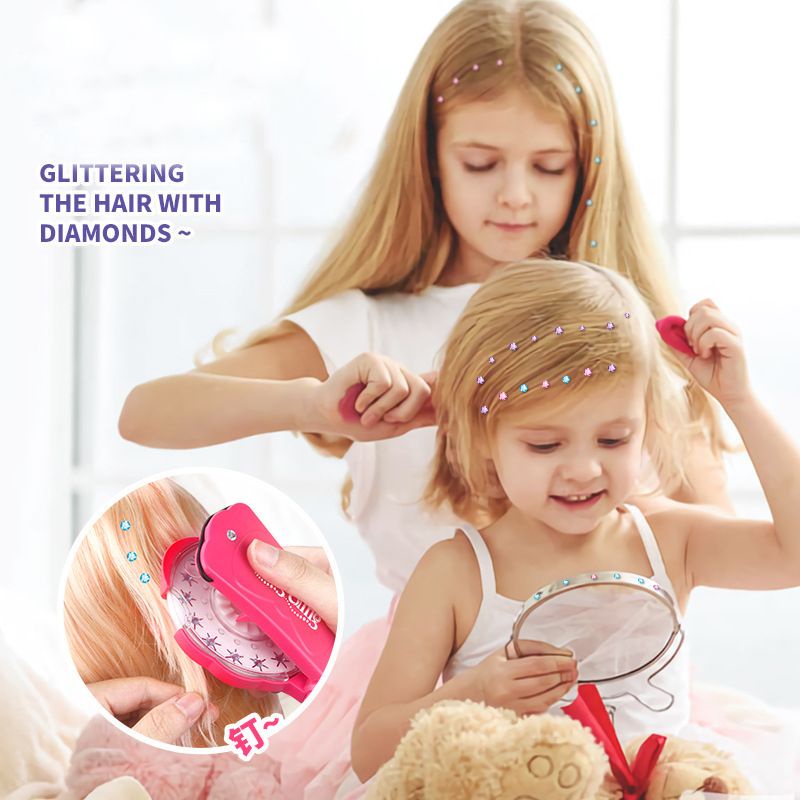 Máy Tết Tóc Tự Động Đính Đá Lấp Lánh Thời Trang