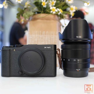Máy ảnh Fujifilm X-M1 + lens kit cũ khá đẹp