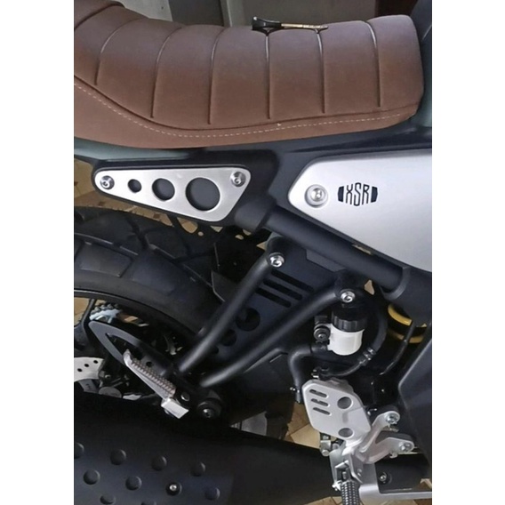 Bảo vệ gác chân sau XSR155 CNC siêu đẹp