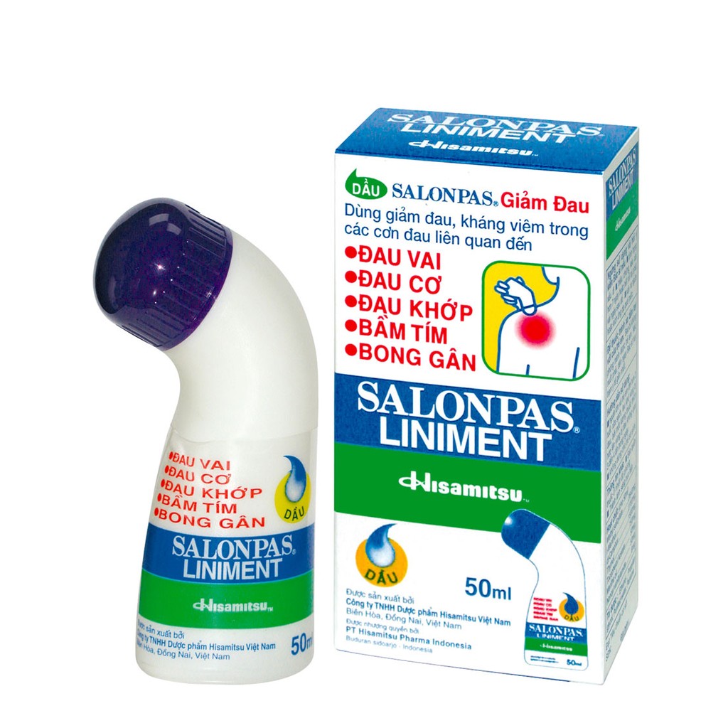 LĂN GIẢM ĐAU SALONPAS 50ML