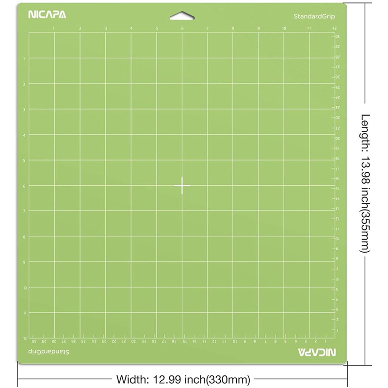 Thảm cắt NICAPA cho Cricut Explore One 'Air 'Air 2 'Maker (12X12 Inch 3Pack-Standardgrip ,Lightgrip ,Stronggrip) Cut Mats Set