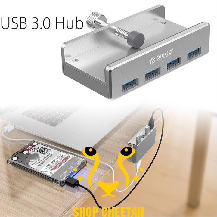 Bộ chia 4 cổng USB 3.0 – Hub Orico MH4PU – Chính Hãng – Bảo hành 12 tháng – USB3.0 Four – Port Hub