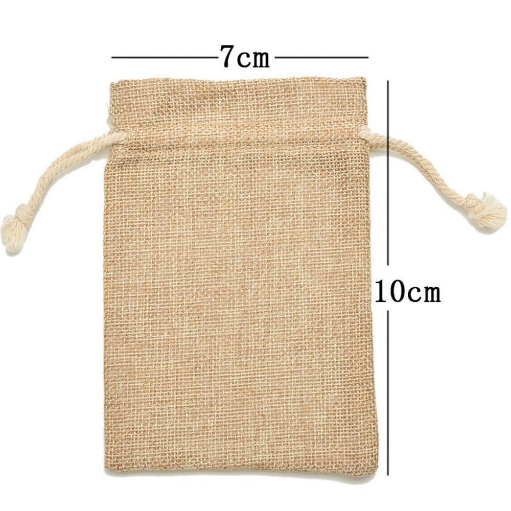 Túi Dây Rút Mini Đựng Kẹo / Quà Tặng Phong Cách Đồng Quê