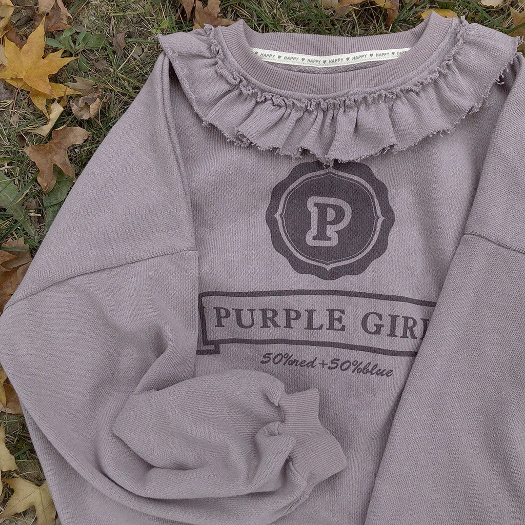 Áo Sweater Cổ Thuyền In Họa Tiết Ren Cổ Điển Phong Cách Nhật Bản Thời Trang 2022 Mới Cho Nữ