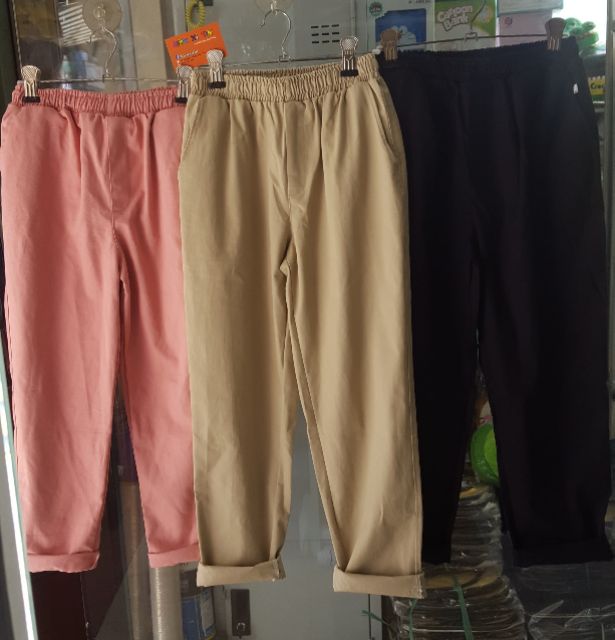 Quần kaki pants, quần basic pants