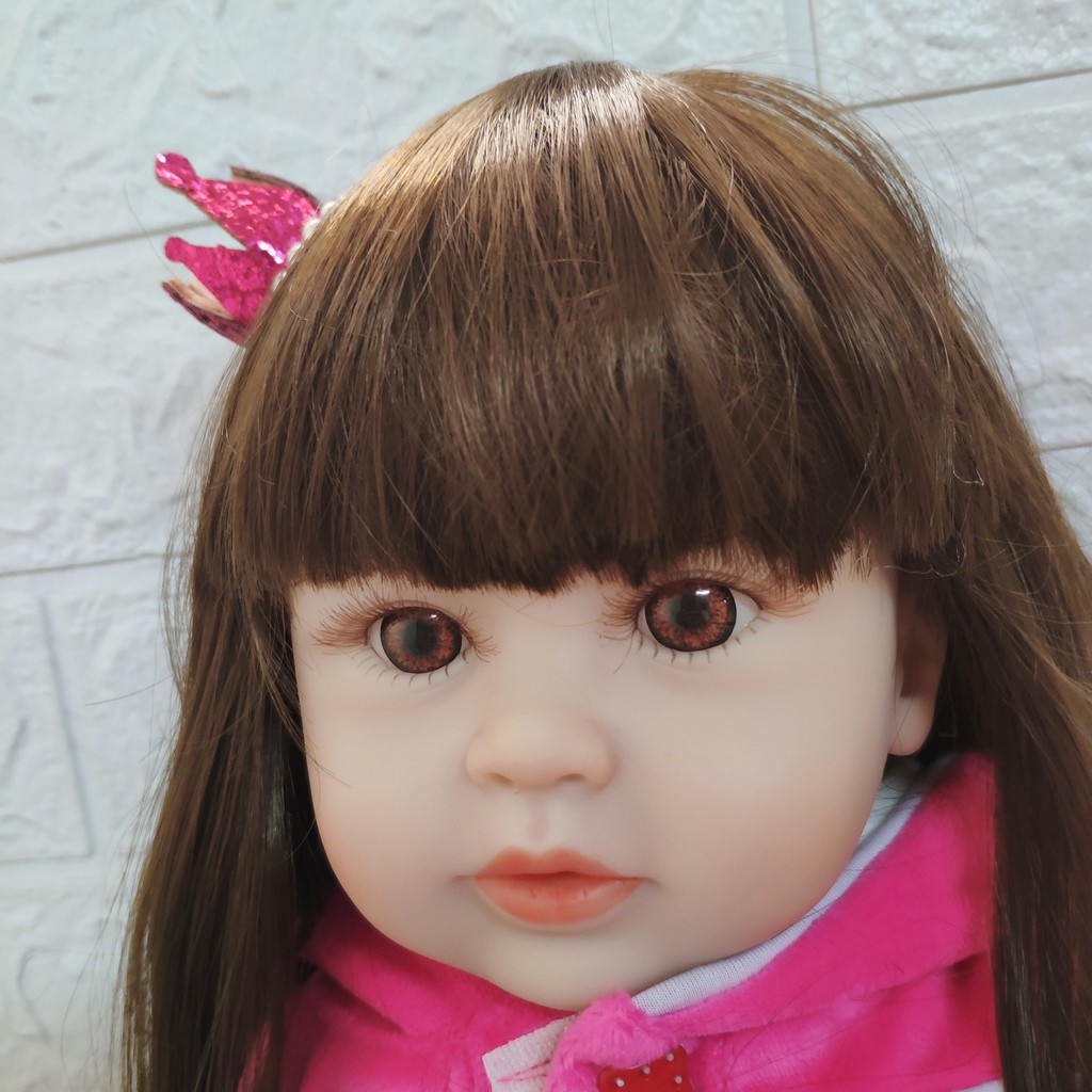 Búp Bê Gòn 60 cm Tái Sinh KEIUMI Reborn Toddler Semi Soft Vinyl Fashion American Doll  24 inch