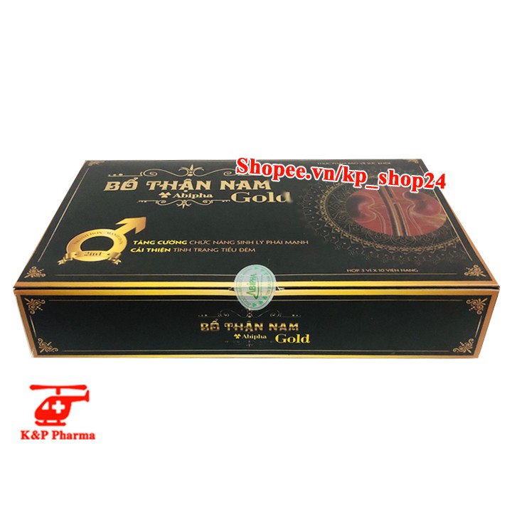 ✅ [CHÍNH HÃNG] Bổ thận nam Abipha Gold – Tăng cường chức năng sinh lý phái mạnh, khỏe thận, giảm tiểu đêm