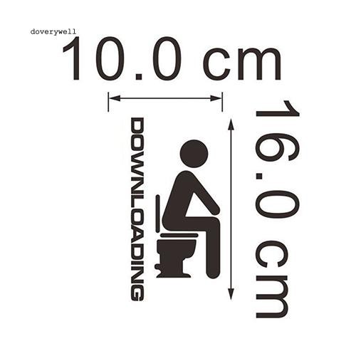 Miếng dán trang trí ghế ngồi toilet chuyên dụng tiện lợi