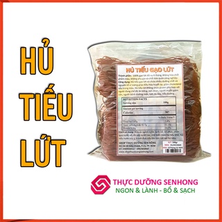 Hủ tiếu gạo lứt (Sợi 2mm - 500gr) Thực dưỡng Sen Hồng