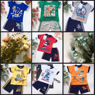 Bộ đồ bozip Bo050 bé siêu dễ thương (kèm bảng size hình cuối)