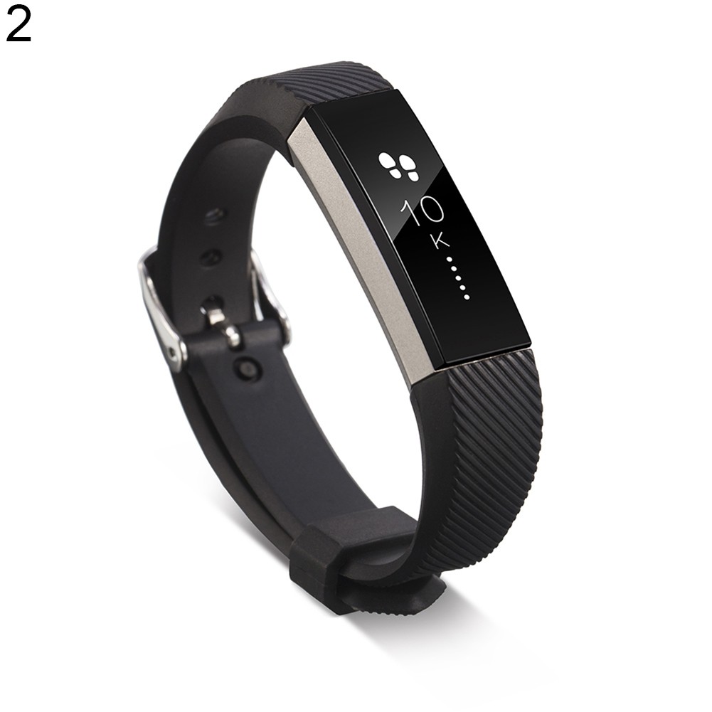 Silicone Dây Đeo Thay Thế Chất Liệu Silicon Thiết Kế Nhiều Lỗ Cho Fitbit Alta E16