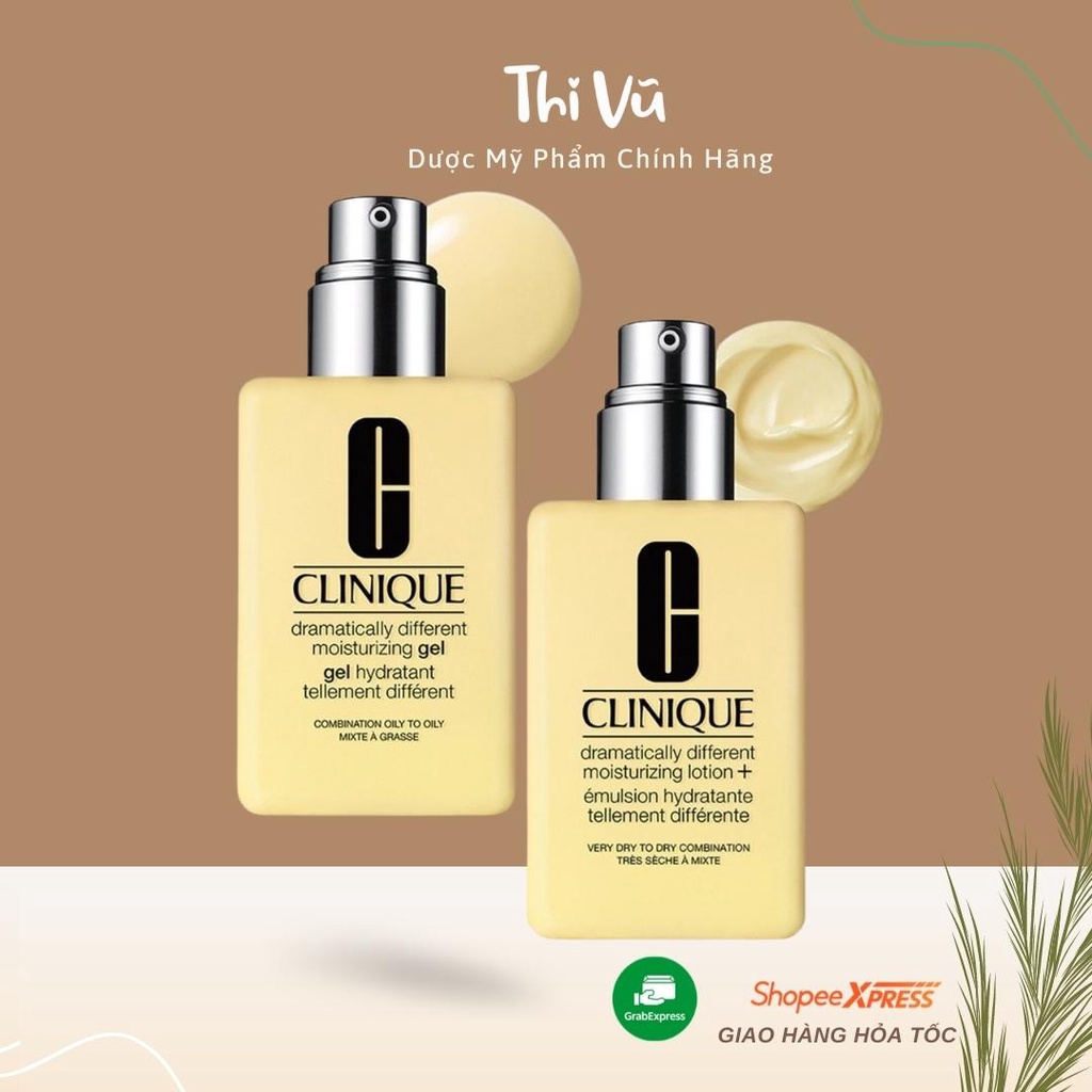 Kem Dưỡng Da Clinique Dramatically Different Moisturizing Gel, Lotion - Thi Vũ