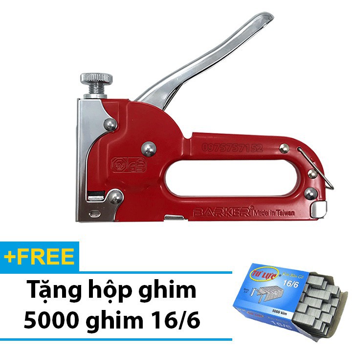 Súng bắn ghim - Kìm bắn đinh ghim BAKER - Tặng hộp 50 ghim