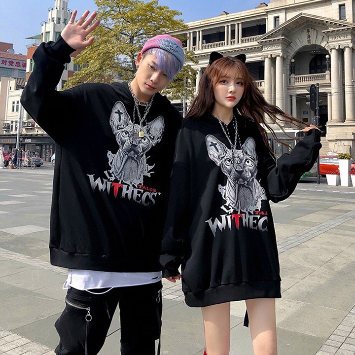 [Giá Sale] ÁO HOODIE - ÁO KHOÁC NỈ NGOẠI Withecs (HD2160 - Cổ Chui)