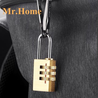 Khoá số mini chất liệu đồng thau