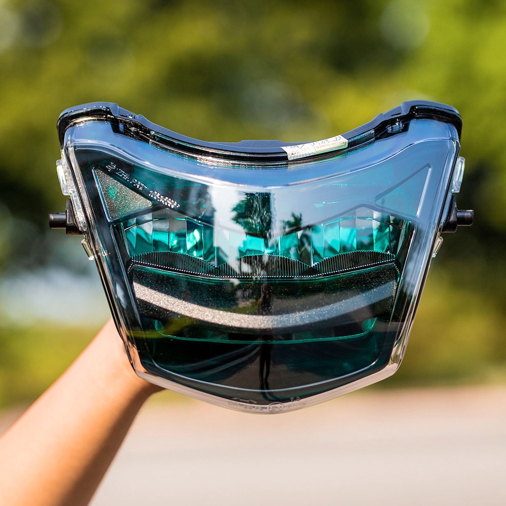 Chóa đèn Wave Alpha, đèn pha led Wave Anpha, Wave S, Wave RS, RSX đời cũ 2008-2011, Future X Zhi.pat 2 Tầng Siêu Sáng