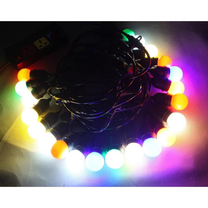 Combo 50 bóng đèn led búp chanh 1w trang trí trong nhà ngoài trời, giá sỉ