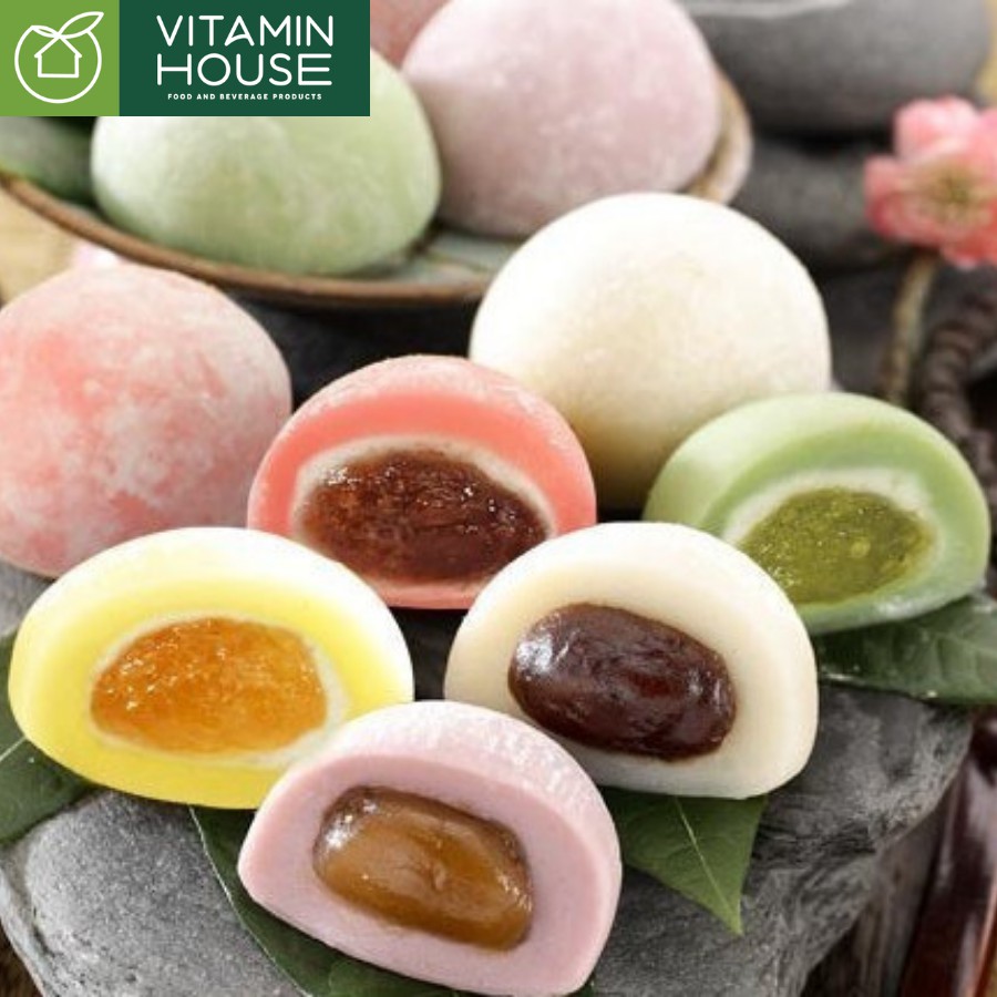 Bánh mochi Qidea vị khoai môn đậu phộng 150g [VITAMIN HOUSE]