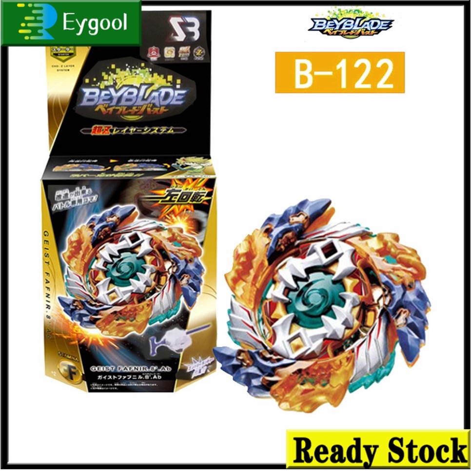 Đồ chơi con quay hồi chuyển Beyblade Geist Fafnir 8" B-122 kèm bệ phóng cho bé